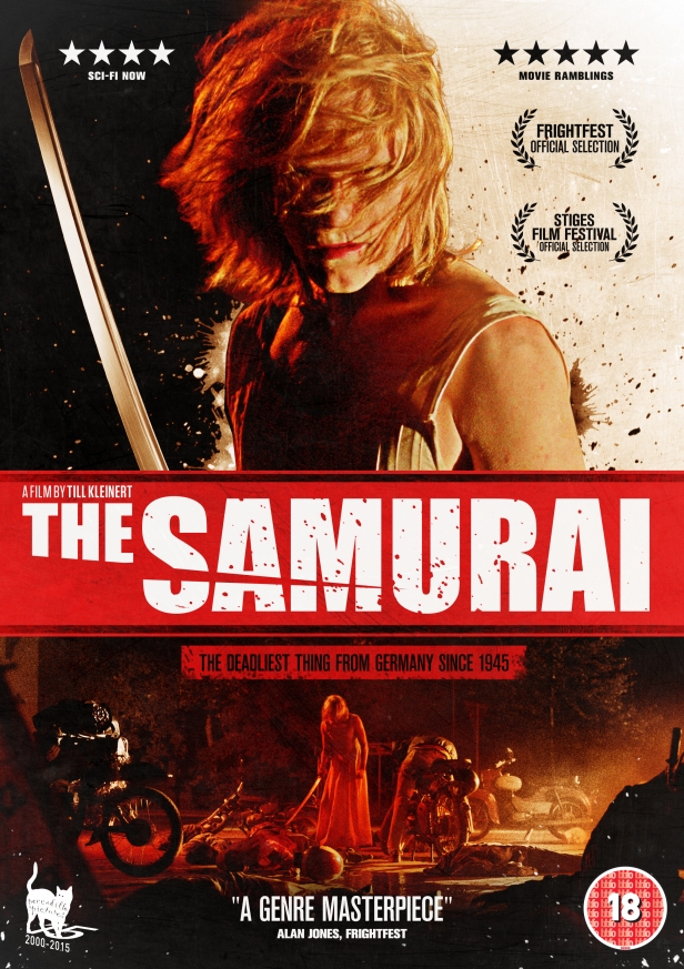 the samurai german horror poster