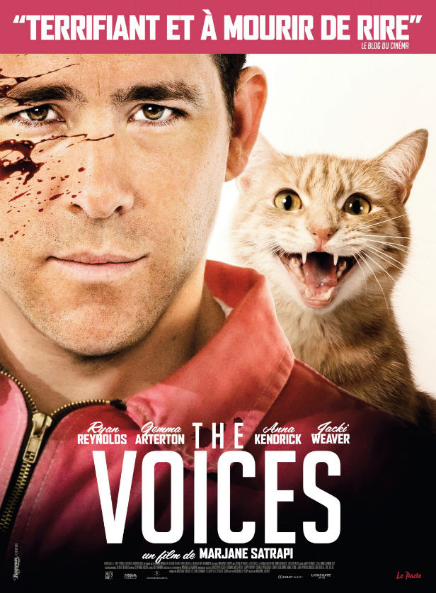 The Voices French poster
