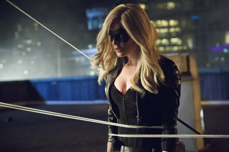 Caity Lotz as Black Canary in Arrow Season 3