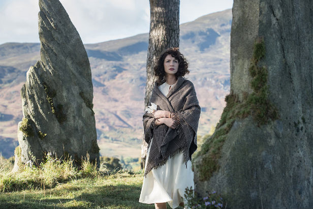 Claire finds herself out of time in Outlander