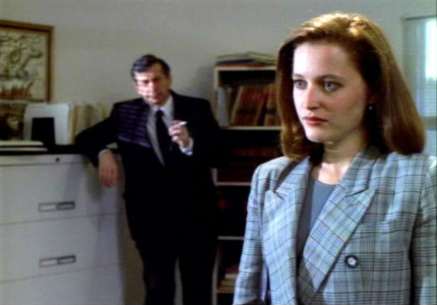 Cigarette Smoking Man makes an early appearance