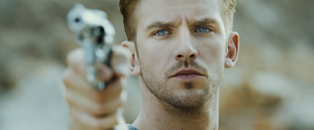 Lovely Dan Stevens as a psychopathic, genetically-engineered killer in The Guest