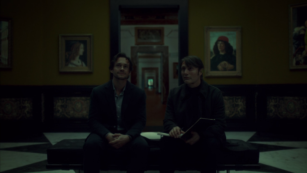 Will and Hannibal reconnect at the Uffizi