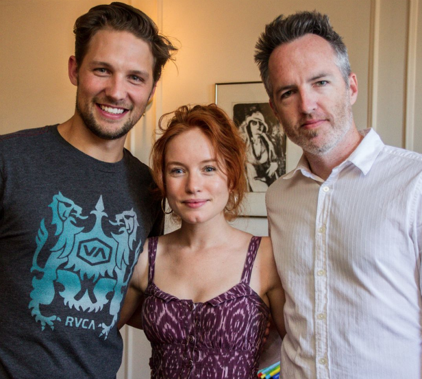 Michael Cassidy, Maria Thayer and Kyle Rankin
