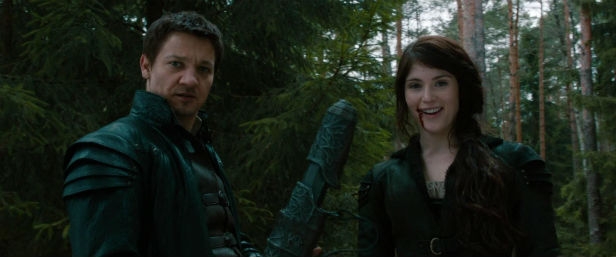 Jeremy Renner and Gemma Arterton in Hansel And Gretel: Witch Hunters