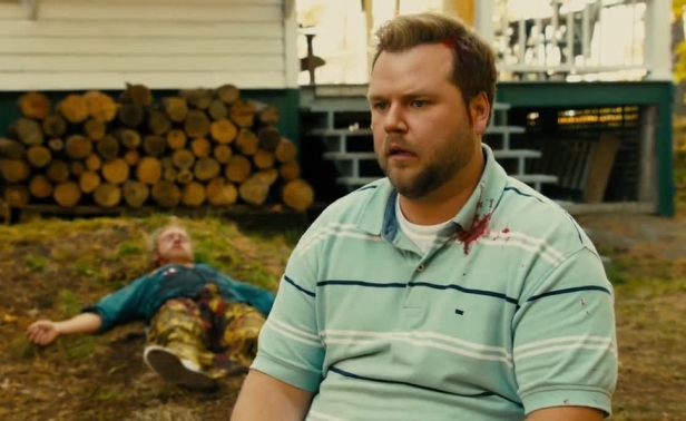 Tyler Labine following...an incident in Cottage Country