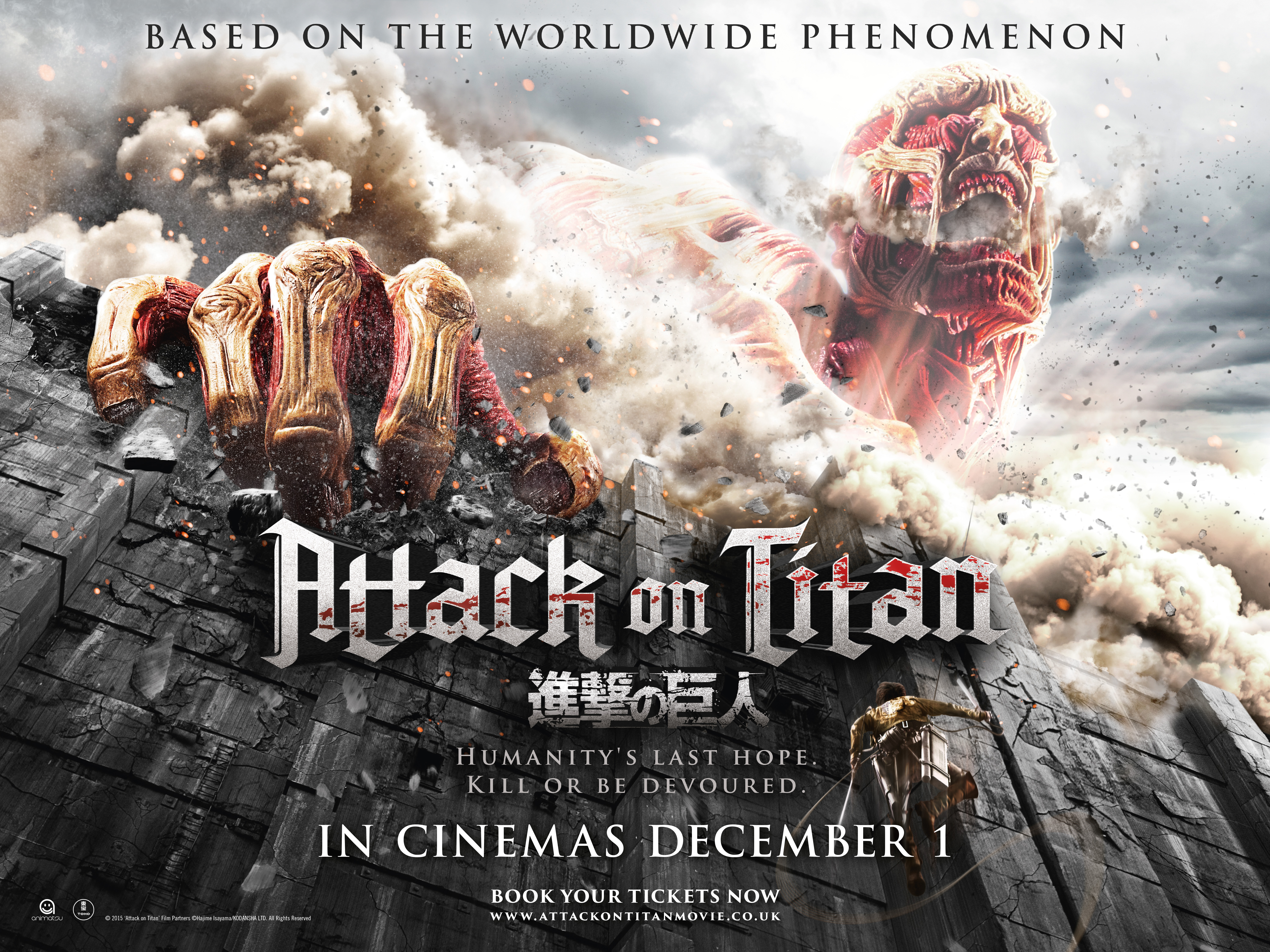 Attack On Titan Part 1 film review: Running From Giants