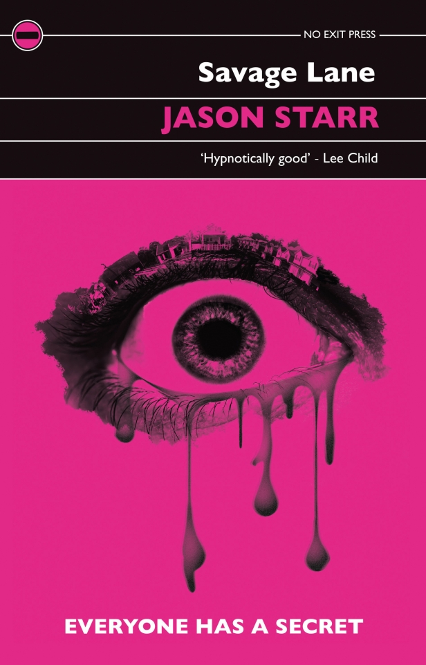 Sharm's cover for Jason Starr's Savage Lane