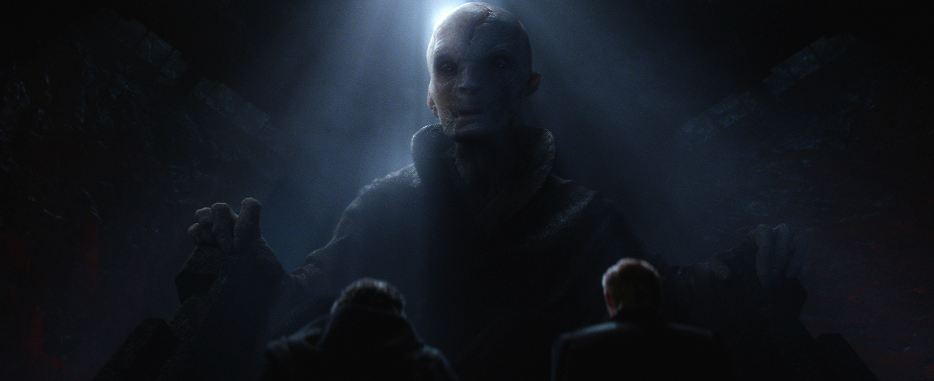 Star Wars: The Force Awakens..Supreme Leader Snoke (Andy Serkis)..Ph: Film Frame..? 2014 Lucasfilm Ltd. & TM. All Right Reserved..