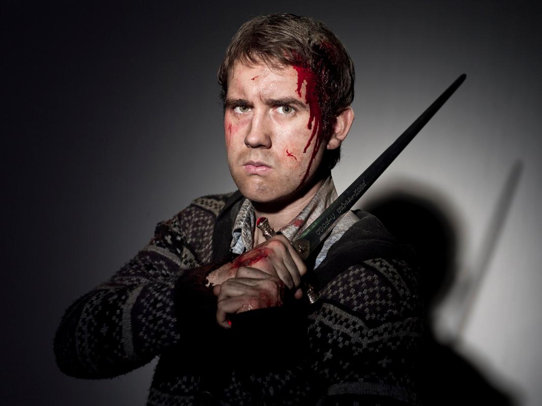 Lewis as Neville Longbottom (the Harry Potter series), badass wizard and inspiration to all