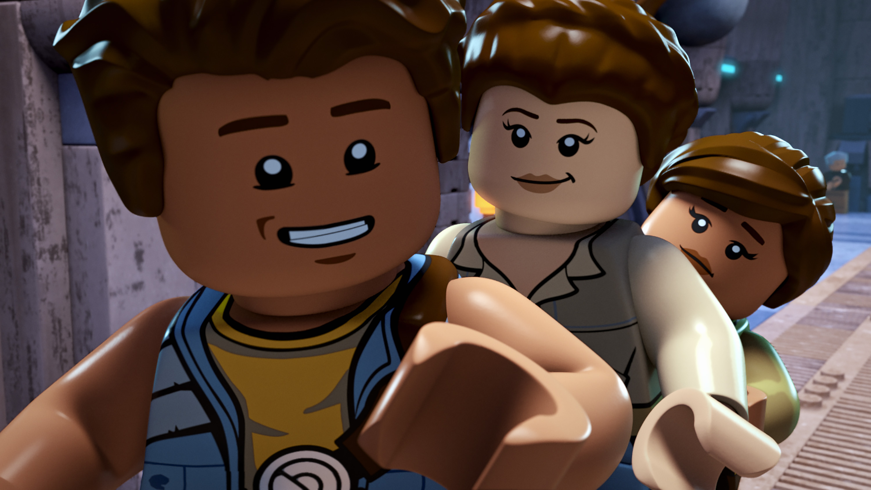 LEGO STAR WARS: THE FREEMAKER ADVENTURES - "Crossing Paths" - While on the run from Imperials, Luke and Leia show the Freemakers the selfless nature of the Force and the Rebellion. This episode of "LEGO Star Wars: The Freemaker Adventures" airs Monday, July 11 (10:00 - 10:30 A.M. EDT) on Disney XD. (Disney XD).