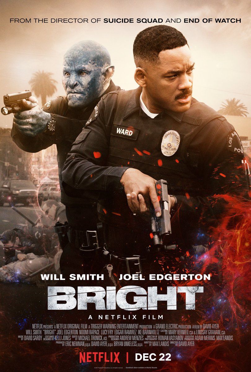 Bright film review: does Will Smith’s Orc cop movie have the magic?