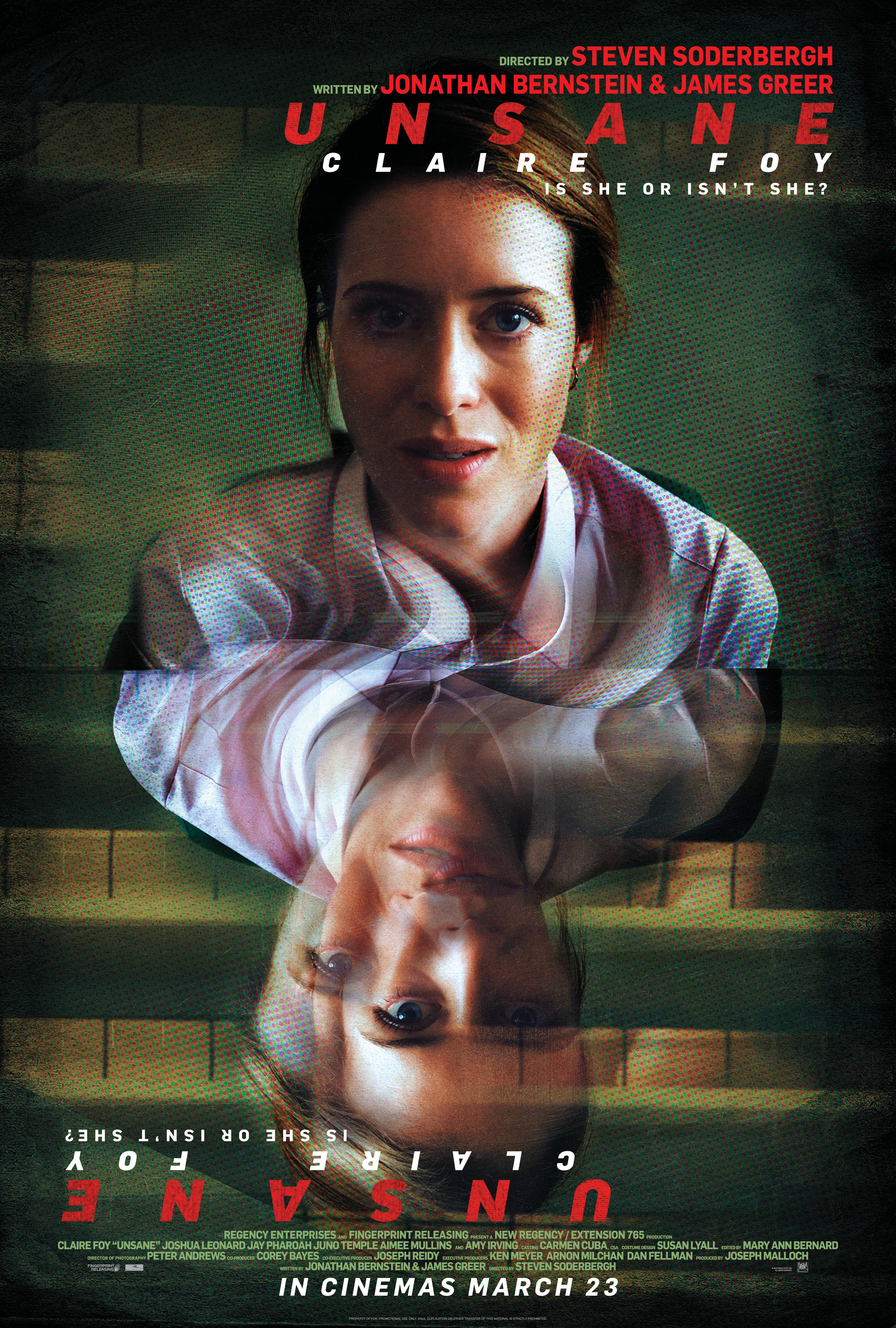 Unsane film review: Claire Foy is under pressure in Steven Soderbergh’s nail-biting horror