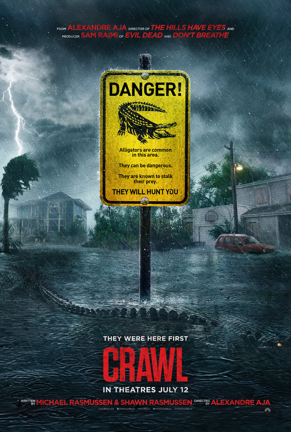 Crawl film review: a good time with gators