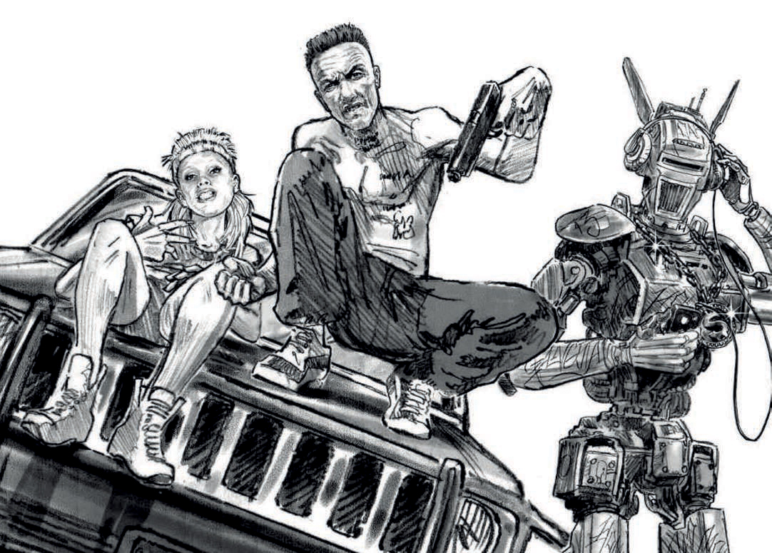 Chappie Awesome Concept Art And Behind The Scenes Images