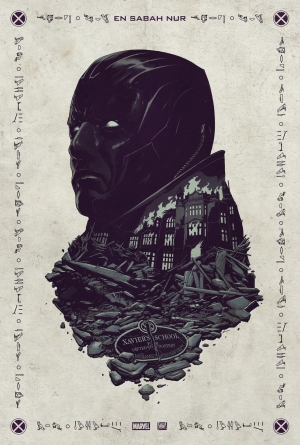 X-Men: Apocalypse art poster burns Xavier’s world down