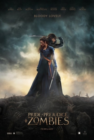 Pride And Prejudice And Zombies Poster is bloody lovely