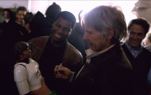 John Boyega geeks out in new Star Wars 7 clip