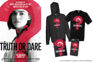 Win a Truth Or Dare merchandise bundle with our competition!