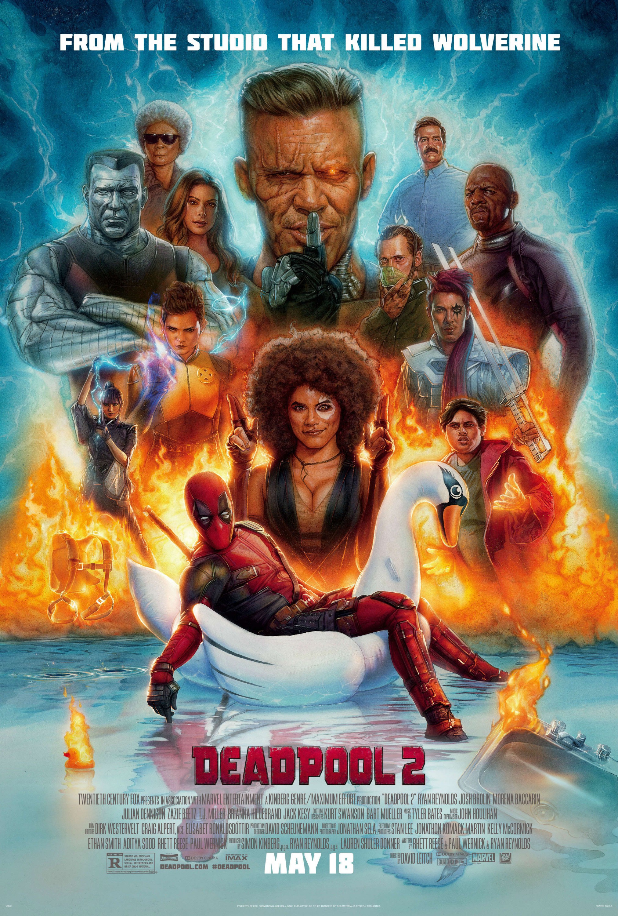 Deadpool 2 new art poster is still not over Wolverine | SciFiNow - The