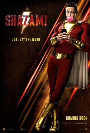 Shazam! new poster just says the word
