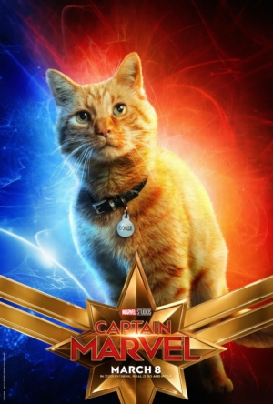 Captain Marvel new character posters are feline good