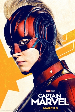 Captain Marvel new posters go retro