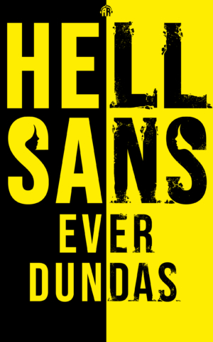 HellSans: Exclusive cover reveal for upcoming dystopian thriller