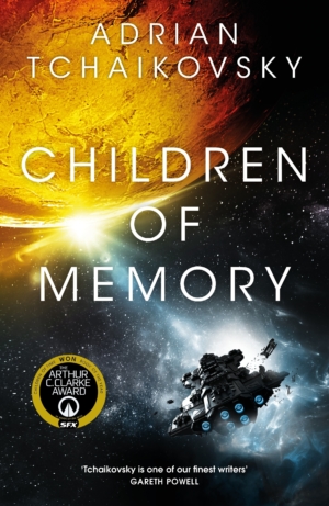 Children Of Memory: Cover and sneak peek for final book in Adrian Tchaikovsky trilogy