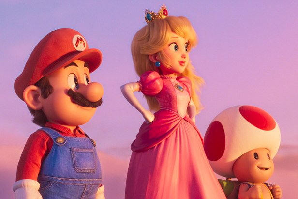 The Super Mario Bros. Movie: Mario and Princess Peach team up to save the universe