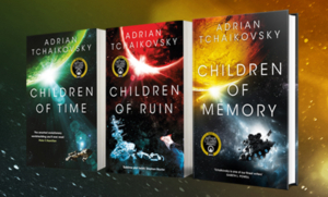 Children Of Memory, Children of Time and Children of Ruin: Win entire Adrian Tchaikovsky trilogy