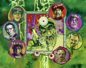 FrightFest: 2023 artwork inspired by genre’s mad doctors