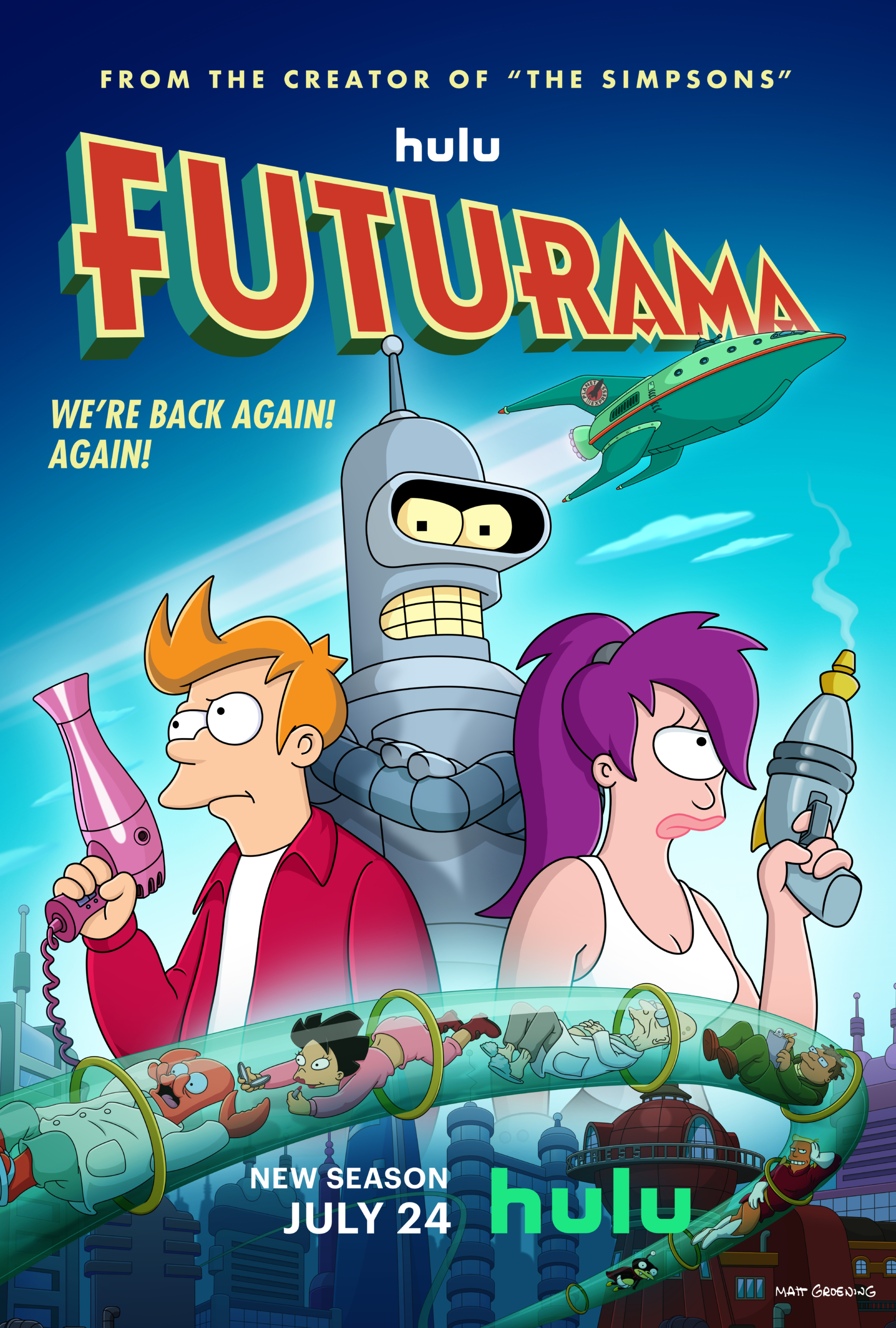 Back To The Futurama: A new series for the Planet Express Crew