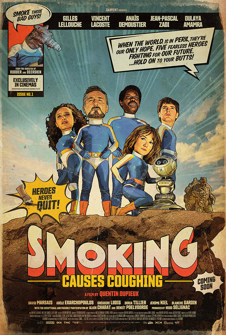 Smoking Causes Coughing Review: Flighty, Morphin’ Power Strangers