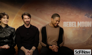 Rebel Moon — Part One: A Child From Fire exclusive video interview: Michiel Huisman, Ray Fisher & E Duffy