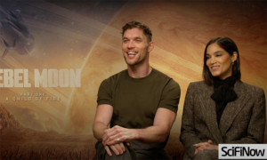 Rebel Moon — Part One: A Child From Fire exclusive video interview: Sofia Boutella and Ed Skrein